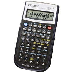Kalkulator tehnički 10+2mjesta 165 funkcija Citizen SR-260N blister