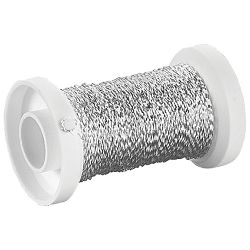 Žica ukrasna fi-0,25mmx 50m-špula Knorr Prandell 21-64829 02 srebrna blister
