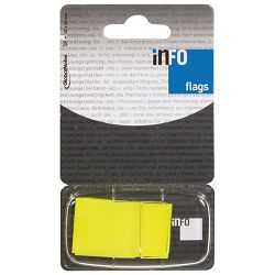 Zastavica 25,4x43,2mm 50L Global Notes 7728-05 fluorescentno žuta blister