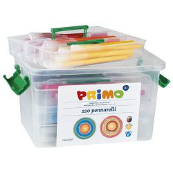 Flomaster školski 120boja (120x10 komada) Primo u pp kutiji CMP.615PEN120