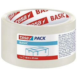 Traka ljepljiva 45mm/40m Hot Melt Basic Tesa 58574-00000-00 prozirna