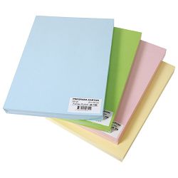 Pregrada kartonska A4 200g bez rupa pk100 Fornax plava