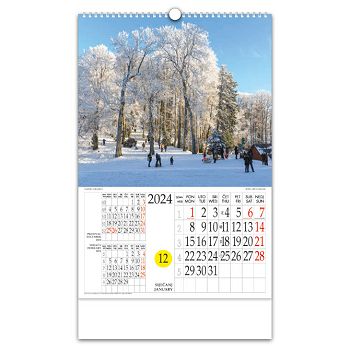 Kalendar "Natura Croatica" s rotacijskim krugom