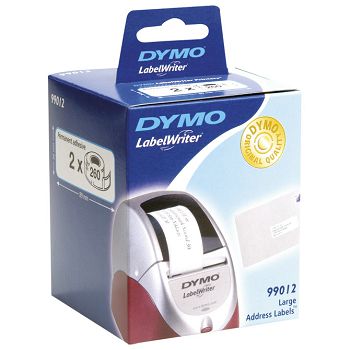 -Etikete u roli- 89x36mm pk2 Dymo 99012 bijele blister