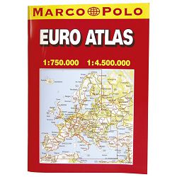 Auto karta Europe-euro atlas A4 (knjiga) Trsat