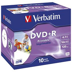 DVD+R 4,7/120 16x JC printable Verbatim 43508