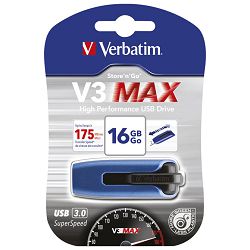 Memorija USB 16GB 3.0 StorenGo V3 MAX Verbatim 49805 plava blister!!