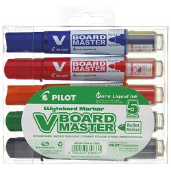 Marker za bijelu ploču Pilot WBMA-VBM 5 boja blister