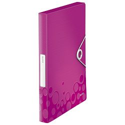 Mapa s gumicom hrbat-30mm A4 pp Wow Leitz 46290023 roza