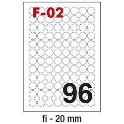 Etikete ILK fi-20mm pk100L Fornax F-02