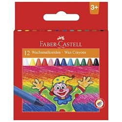 Boje voštane 12boja kartonska kutija Faber Castell 120002 blister!!