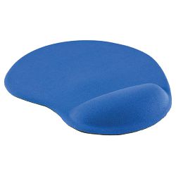 Podloga za miša ergonomska-gel SBOX plava blister