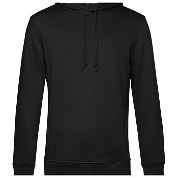 Majica dugi rukavi B&C Inspire Hooded 280g crna 3XL