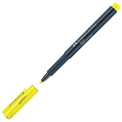 Marker permanentni 1-2mm Neon Faber Castell 160807 žuti