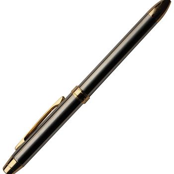 Olovka 3-pen multifunkcijska metalna ELE-SG Penac TF1602SG-GC10 zlatna/srebrna