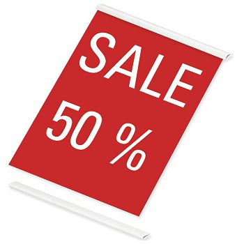 Uveznica za poster  50cm pk10 Giudicarie 144 bijela