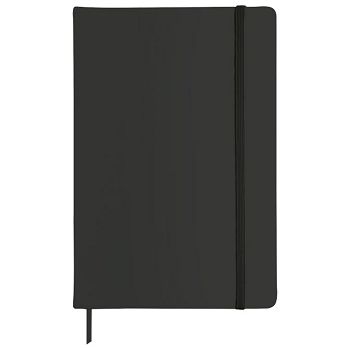 Notes A5 crte 96L s gumicom Fornax crni