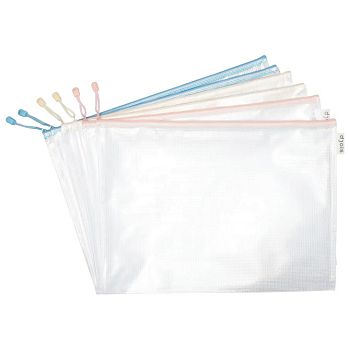 Etui pvc sa zipom A3 Tarifold(Djois)509030 pastel sortirano