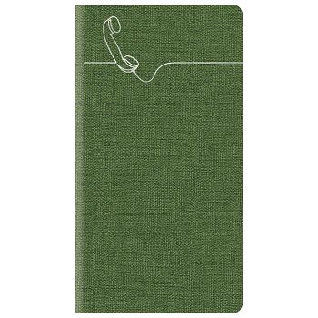 Adresar telefonski  70x150mm A-Z Colere E50 zeleni