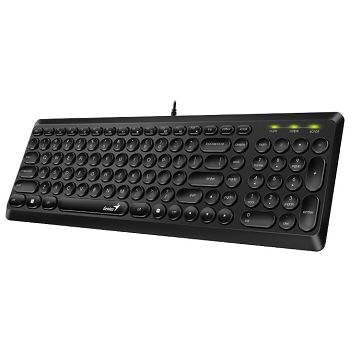 Tipkovnica USB Slimstar Q200 Genius crna