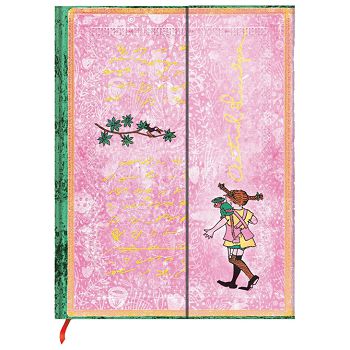 Notes 12,5x18cm-midi crte  72L magnet Pippi Longstocking Paperblanks  PB1327-4