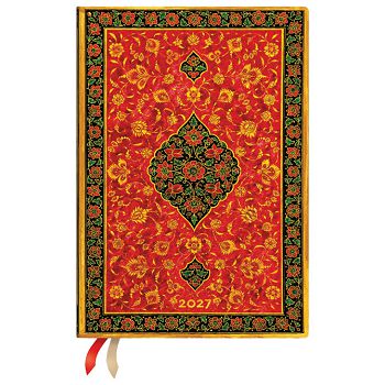 Planer dnevni 2027-12,5x18cm-midi s gumicom Layla Paperblanks DE1918-4