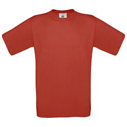 Majica kratki rukavi B&C Exact 150g crvena 2XL!!