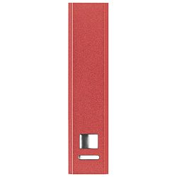 Punjač za mobilne uređaje aluminijski prijenosni crveni