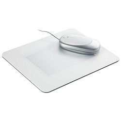 Podloga za miša s okvirom za sliku 23x19cm bijela