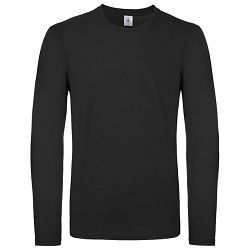 -Majica dugi rukavi B&C #E150 LSL crna S
