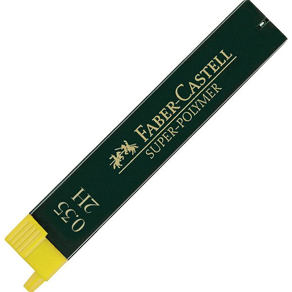 Mine 0,3mm 2H super polymer 1tuba Faber Castell 9063