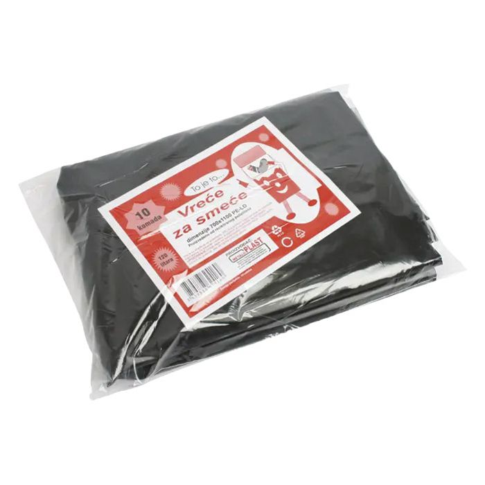 Vreća za smeće 50x60cm LD pk10 Metaloplast