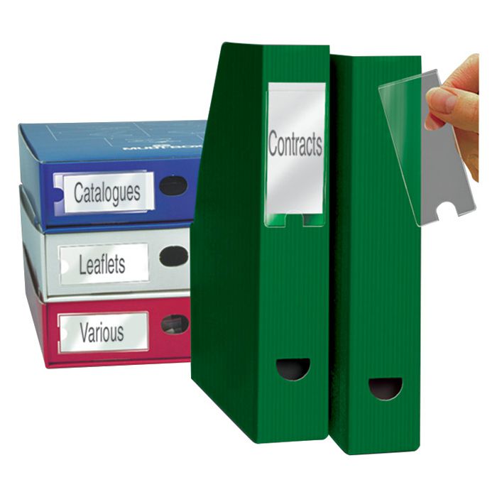 Etui za registrator samoljepljiv  75x150mm+karton pk3 3L.10350 blister