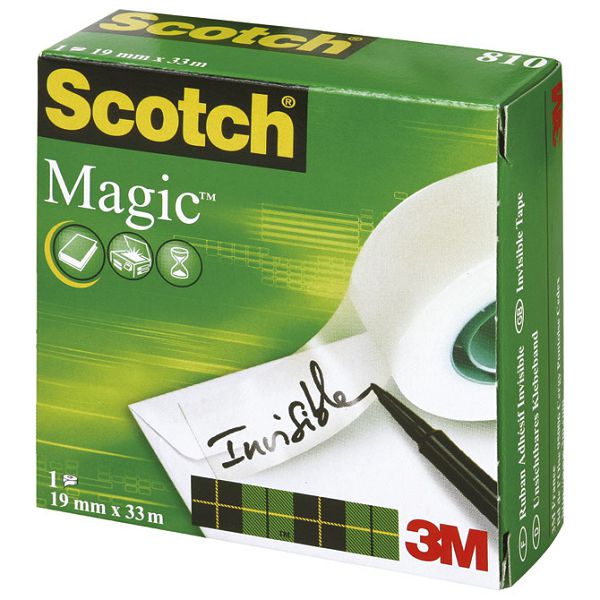 Traka ljepljiva nevidljiva 19mm/33m Scotch Magic-810 3M.