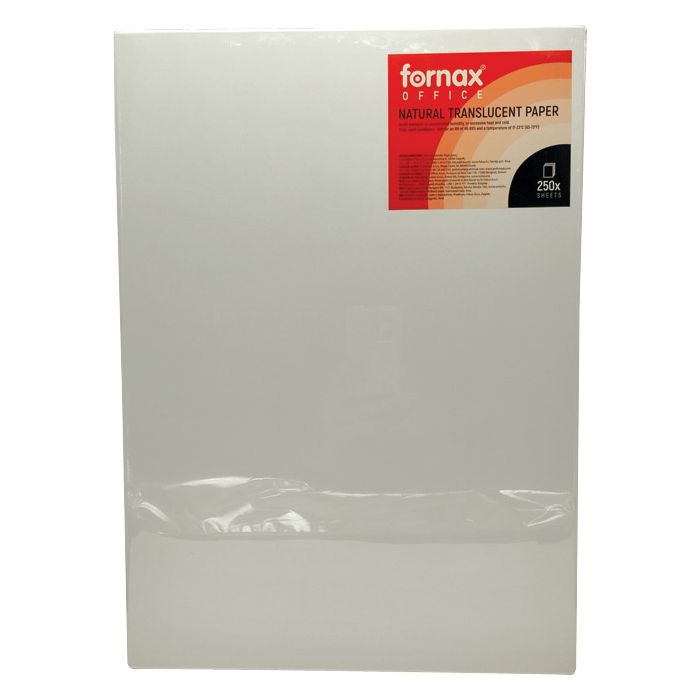 Papir-paus A3  90g pk250 Natural Translucent Fornax