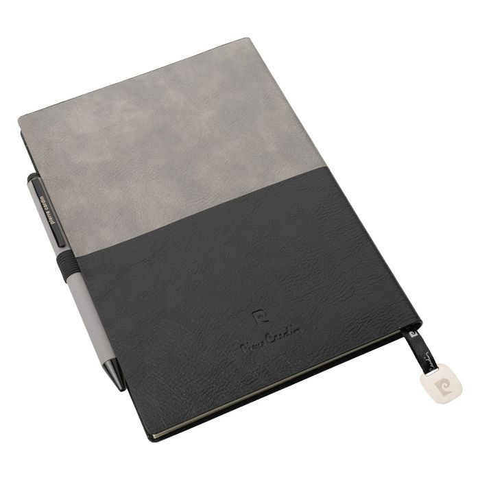 Set Notes A5  Reporter+Ol.kem.Celebration Pierre Cardin B3501200IP3 sivo-crna