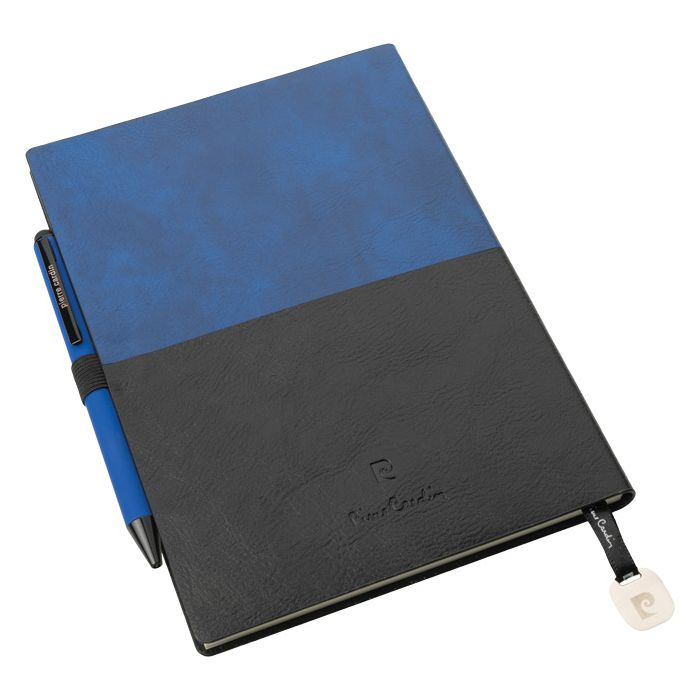 Set Notes A5  Reporter+Ol.kem.Celebration Pierre Cardin B3501202IP3 plavo-crna