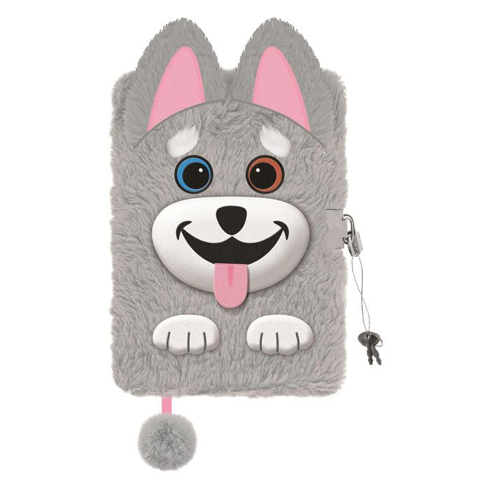 Dnevnik s ključem A5 96L My Little Friend Husky 8999