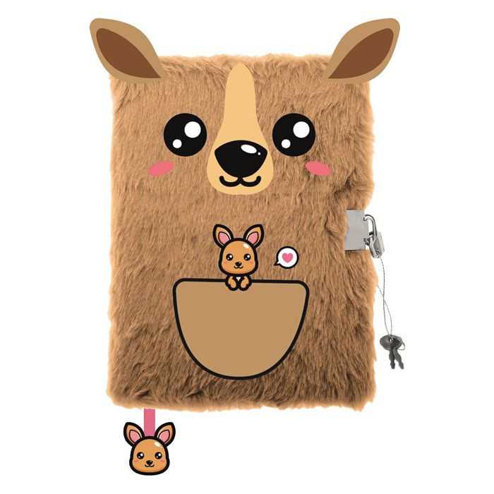 Dnevnik s ključem A5 96L My Little Friend Kangaroo 9460