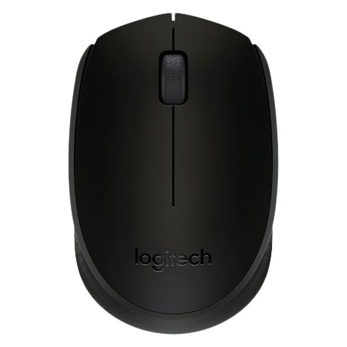 Miš usb 3tipke optički bežični B170 Logitech crni blister