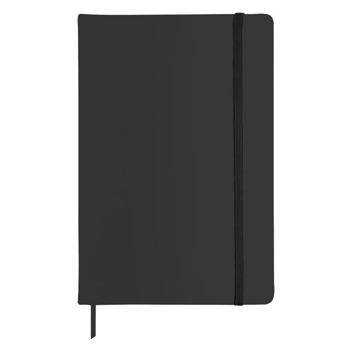 Notes A5 crte 96L s gumicom Fornax crni