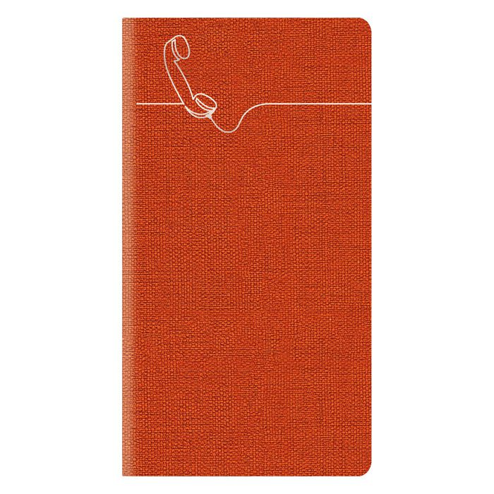 Adresar telefonski  70x150mm A-Z Colere E42 narančasti