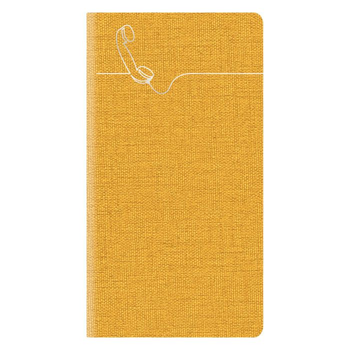 Adresar telefonski 70x150mm A-Z Colere E43 žuti