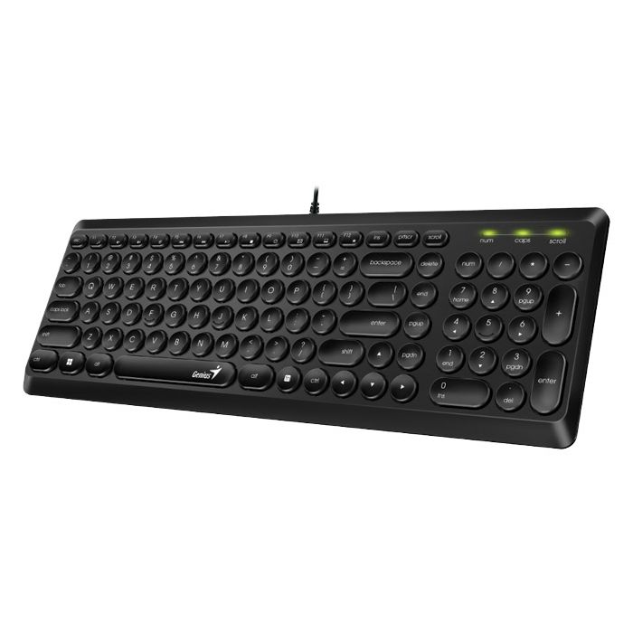 Tipkovnica USB Slimstar Q200 Genius crna