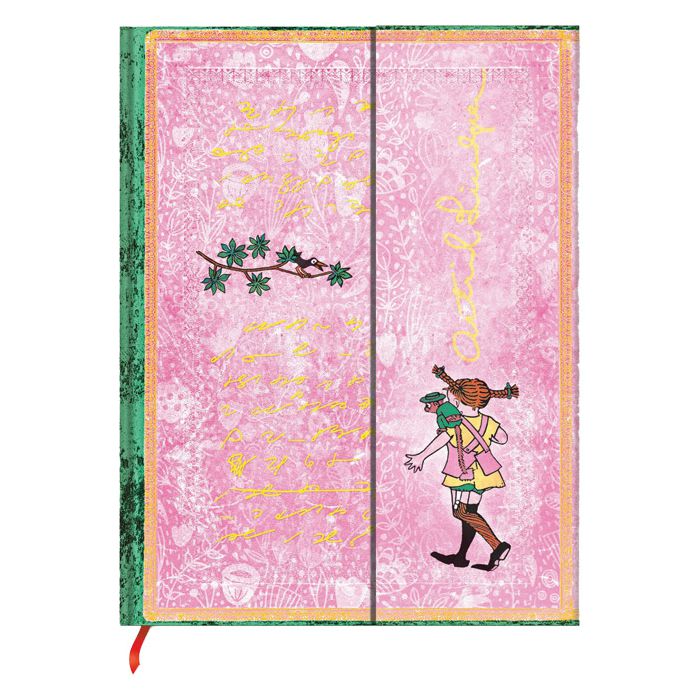 Notes 12,5x18cm-midi crte  72L magnet Pippi Longstocking Paperblanks  PB1327-4
