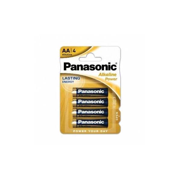 Baterija Panasonic AA / LR06 / MN1500 1,5V alkalna pk4 blister