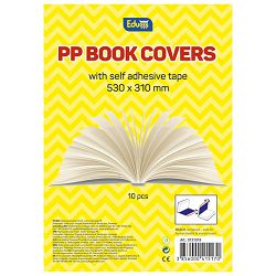Omotnica samoljepljiva s trakom 53x31cm pk10 Educa prozirna