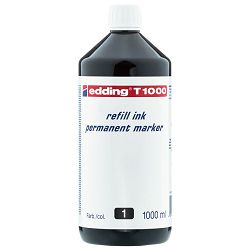 Tinta za marker permanentni 1000ml Edding T1000 crna