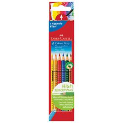 Boje drvene   6boja Grip 2001 Faber Castell 112406 blister