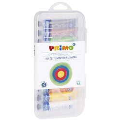 Boja tempera 18ml.aluminijska tuba 10boja+kist CMP.744T10GAP blister
